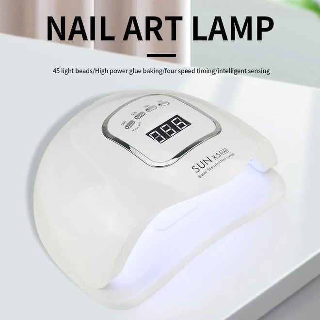 DIANJU Professional High-Power UV LED Nail Lamp – Fast Gel Polish Dryer for Salon & Home Use
