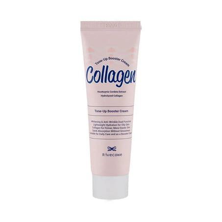 Collagen Tone-Up Face Cream – Brightening SPF Moisturizer for Oily Skin