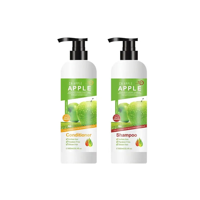 JiaYing Hair Growth Shampoo & Conditioner Set – Organic, Sulfate-Free with Keratin & Apple Protein