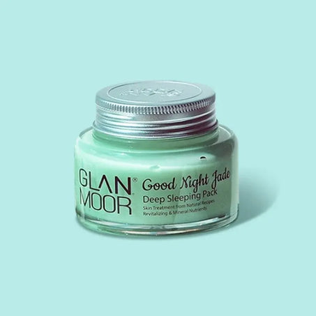Glanmoor Good Night Sleeping Pack – Jade, Eucalyptus & Chamomile (Moisturizing Face Mask)