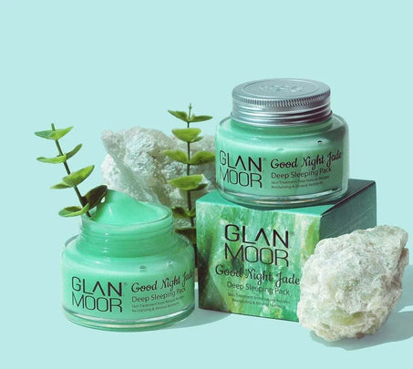 Glanmoor Good Night Sleeping Pack – Jade, Eucalyptus & Chamomile (Moisturizing Face Mask)