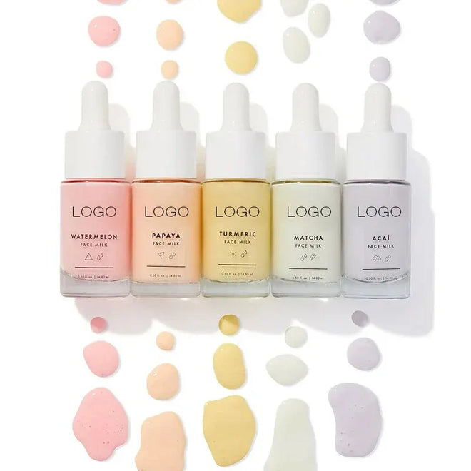 Natural Organic Fruit Extract Face Serum – Watermelon, Strawberry & Milk Brightening Formula