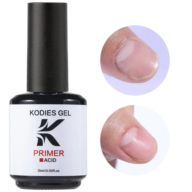 OEM Acid-Free Nail Primer & Dehydrator – 15ml Base Coat Prep for Acrylic & UV Gel | Private Label Available