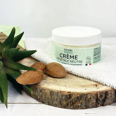 Organic Neutral Face Cream – Perfume-Free, COSMOS Certified (75ml)