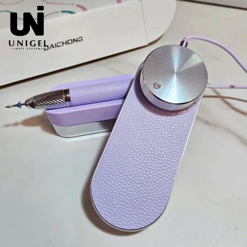 Unigel DAICHONG Rechargeable Nail Drill – Portable Dual-Side Power Tool for Manicure & Salon Use